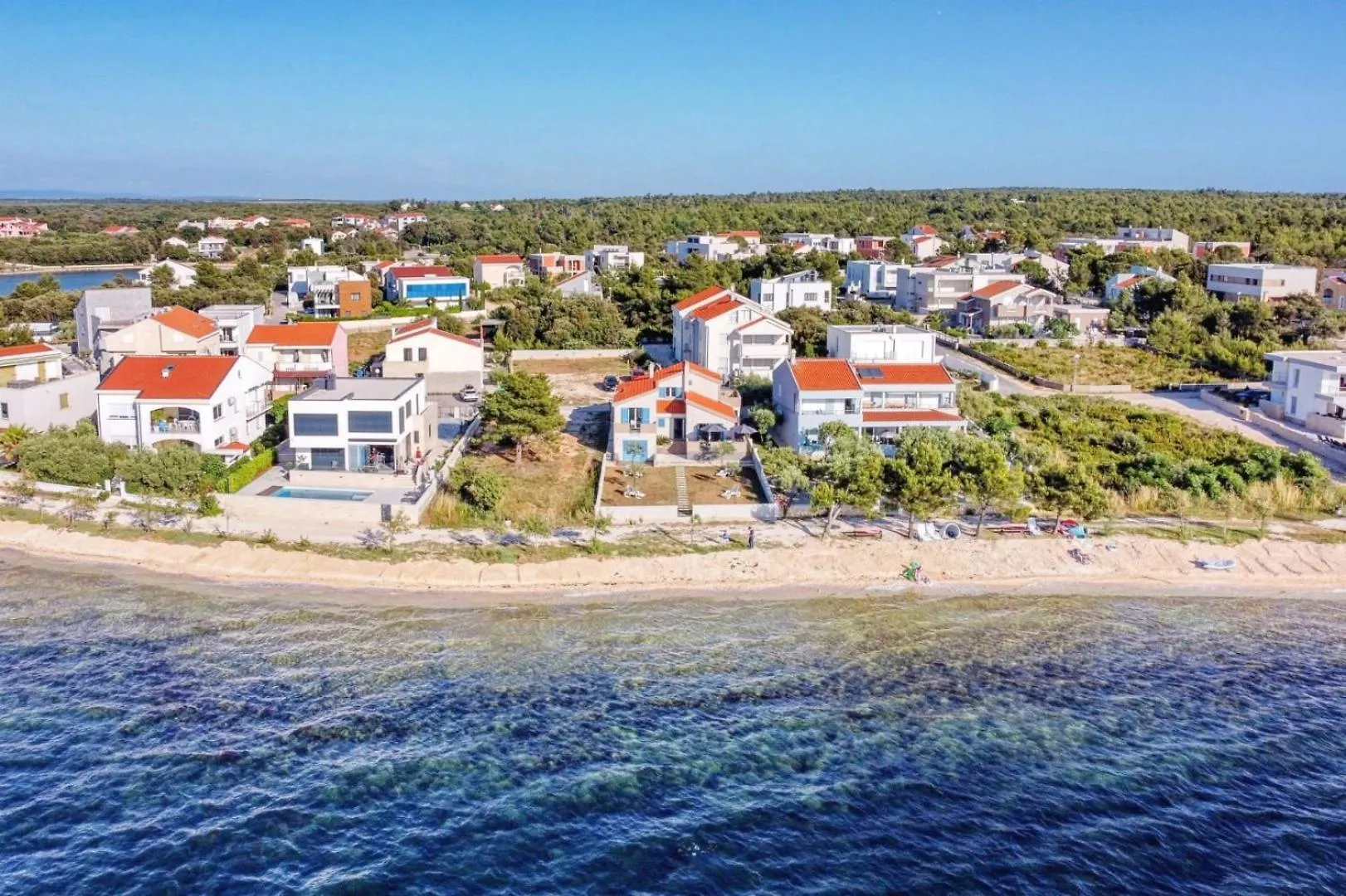 Beachfront Holiday House Victoria - Crowonder Luxury Rent Zaton  Croatia