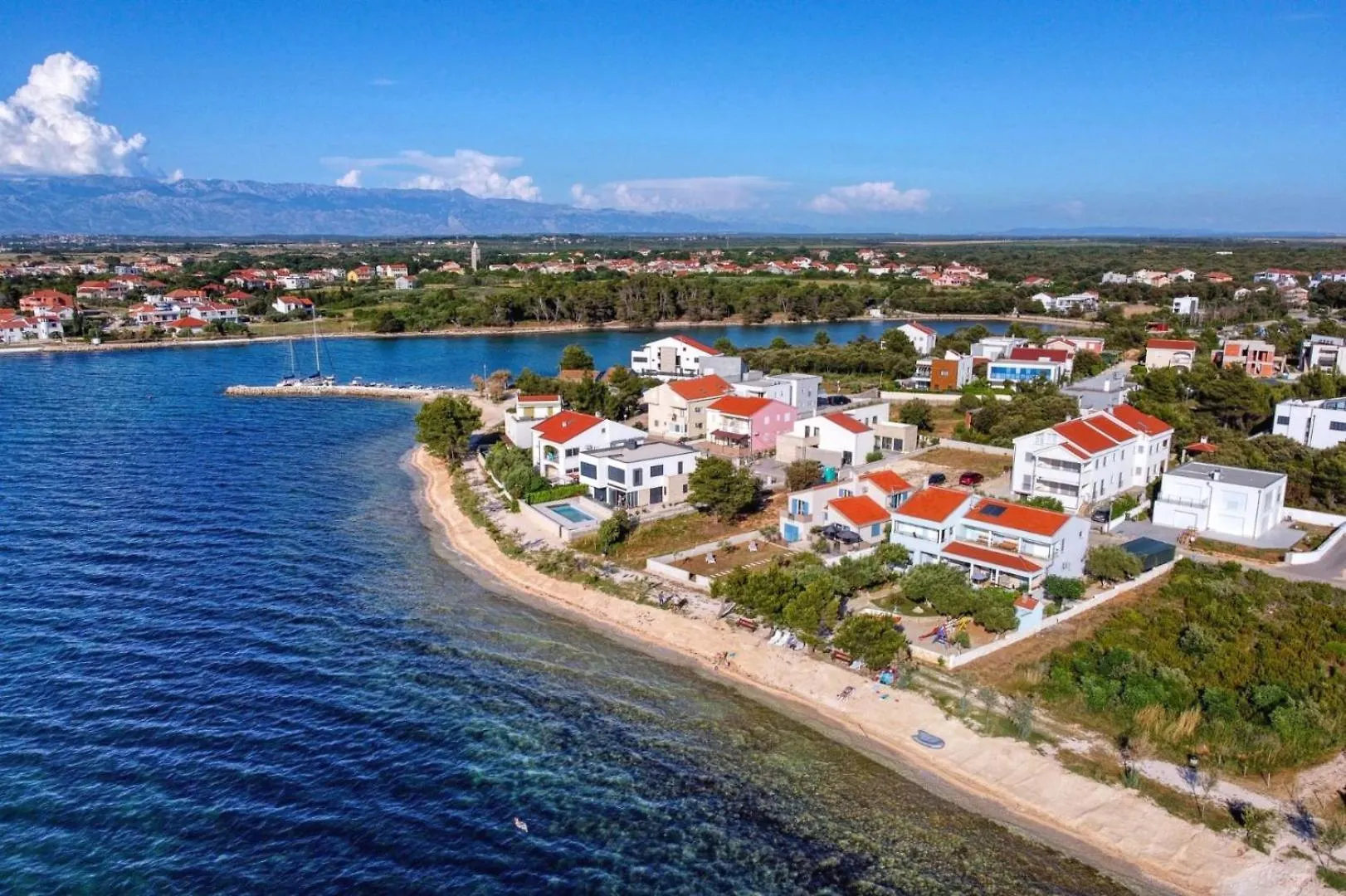 Beachfront Holiday House Victoria - Crowonder Luxury Rent Zaton  0*, Zaton (Zadar)